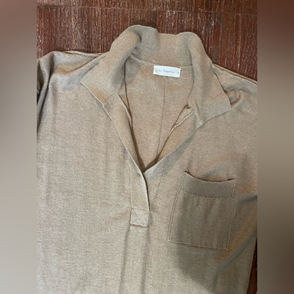 By Together Cashmere Blend Sweater Dress - Taupe - Medium - Picture 4 of 7
